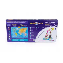 DUMEL DISCOVERY Interaktywna MAPA ZWIERZĘTA Świata DD 60846